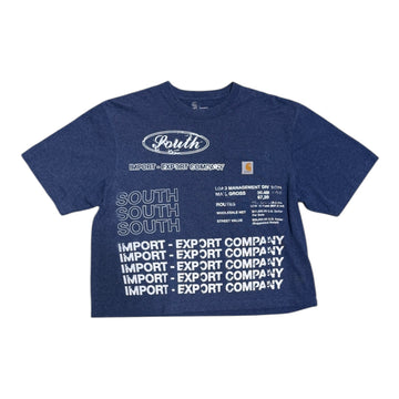 MITS Crop Import-Export T-Shirt - Denim (M-XL) C007