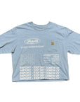 MITS Crop Import-Export T-Shirt - Powder Blue (XL) C031