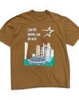 MITS I Just Left Houston T- Shirt- Tan (XL)