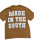 MITS I Just Left Houston T- Shirt- Tan (XL)