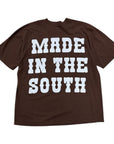 MITS I Just Left Houston T- Shirt- Brown (XL)