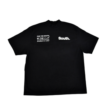 MITS Mock T-Shirt - Pitch Black/White (M-XL)